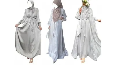 Ilustrasi&nbsp;gaya baju lebaran ala shimmer-shimmer.