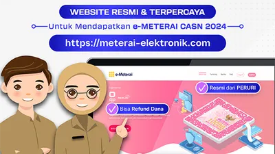 Dalam pendaftaran dan pengunggahan berkas, faktor penentu kelulusan seleksi administrasi CPNS 2024 adalah penggunaan E-meterai secara benar.
