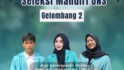 Universitas Sebelas Maret turut membuka kesempatan agar lolos menjadi maba melalui jalur terakhir yaitu seleksi Mandiri.