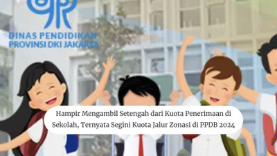 Jalur zonasi PPDB adalah jalur penerimaan siswa yang berdasarkan lokasi tempat tinggal mereka yang berdekatan dengan sekolah.