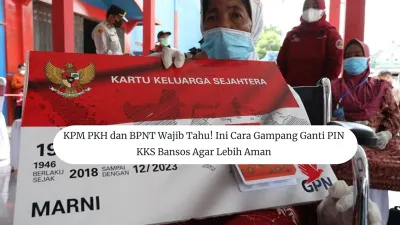 Para keluarga penerima manfaat (KPM) pemilik KKS diwajibkan untuk mengganti PIN secara berkala demi menjaga keamanan kartu mereka.