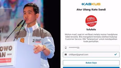 Kini ramai di X yang mengatakan bahwa nomor pribadi Gibran dan email bisnisnya terhubung dengan akun Kaskus tersebut.