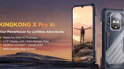 Cubot King Kong X Pro Siap Pecahkan Rekor! HP Pertama di Dunia dengan RAM 48 GB