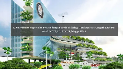 Melalui laman resmi BAN-PT, ada 12 universitas negeri dan swasta terakreditasi unggul untuk jurusan Psikologi untuk jenjang S-1.