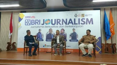 Mengintip acara Content Creator Laboratorium (Corelab) Promedia Teknologi Indonesia bersama Bank BRI yang digelar di Kampus FISIP UNDIP.