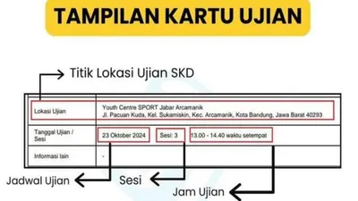 Oleh karena itu, kartu peserta ujian SKD CPNS 2024 ini wajib dibawa. Jika tidak, pelamar bisa terancam tidak dapat mengikuti ujian.