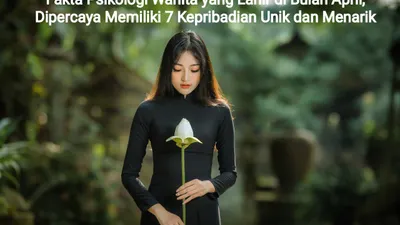 Fakta Psikologi Wanita yang Lahir Bulan April, Ternyata Punya 7 Kepribadian Unik dan Istimewa Ini