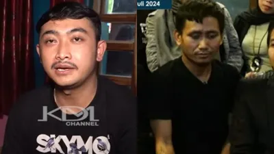 Kolase foto Kiri Pegi Setiawan Cirebon dan kanan Pegi Setiawan Cianjur