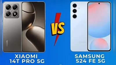 Perbandingan dan spesifikasi lengkap dari Samsung Galaxy S24 FE 5G atau Xiaomi 14T Pro 5G, mari simak ulasan berikut ini.