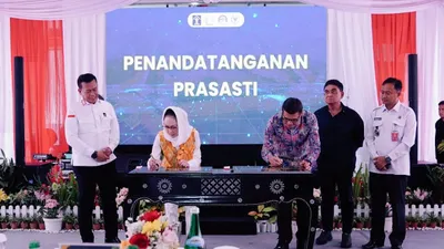 Peresmian ruangan ADC Lapas Sukamiskin ini sebagai pusat sarana pengembangan program pembinaan untuk memberikan keterampilan dan edukasi.