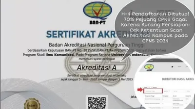 Perlu diketahui bahwa para peserta mendaftar CPNS 2024 melalui laman SSCASN, maka dari itu langkah awal adalah membuat akun.