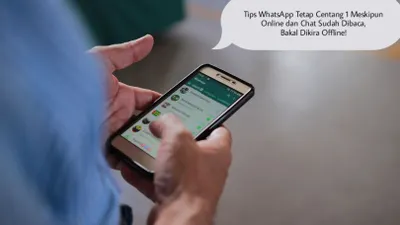 Tips WhatsApp: Tetap Centang Satu Meskipun Sedang Online dan Chat Sudah Dibaca, Bakal Dikira Offline!