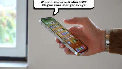 Illustrasi. Cara Mengetahui iPhone Kamu Asli atau KW