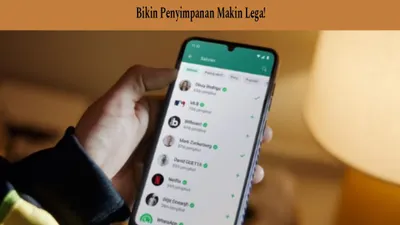 Sebagai aplikasi dalam bertukar pesan, WhatsApp menjadi salah satu penyumbang memori internal cepat penuh.