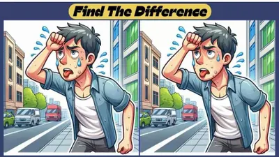 Tes IQ: Sering Lupa? Temukan 3 Perbedaan pada Gambar Pria Kepanasan Ini untuk Mempertajam Daya Ingat, Uji Keterampilan Observasi