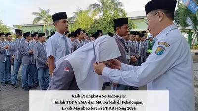 Bahkan ada satu MA yaitu MAN Insan Cendekia Pekalongan yang berhasil menduduki peringkat 4 se-Indonesia berdasarkan nilai UTBK 2022.