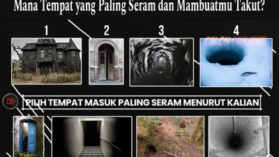 Tes Kepribadian: Mana Tempat Masuk yang Paling Seram dan Membuat Takut?