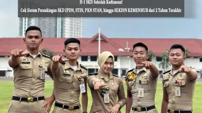 H-1 SKD Sekolah Kedinasan! Cek Sistem Perankingan SKD IPDN, STIN, PKN STAN, hingga SEKDIN KEMENHUB dari 2 Tahun Terakhir