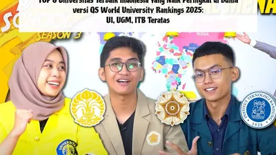 TOP 8 Universitas Terbaik Indonesia yang Naik Peringkat di Dunia versi QS World University Rankings 2025: UI, UGM, ITB Teratas!
