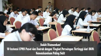 Pendaftaran CPNS 2024 telah ditutup dan beberapa instansi terpantau sudah mengumumkan hasil seleksi administrasi.