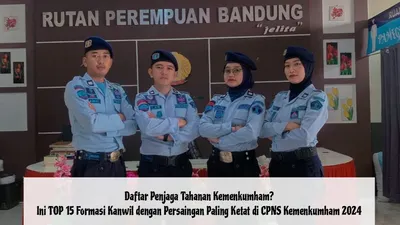 Ilustrasi. TOP 15 Formasi Kanwil dengan Persaingan Paling Ketat di CPNS Kemenkumham 2024