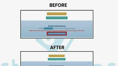 Menu cetak kartu ujian SKD CPNS 2024 di SSCASN tiba-tiba hilang dan tidak bisa diakses? Lantas mengapa hal ini bisa terjadi?