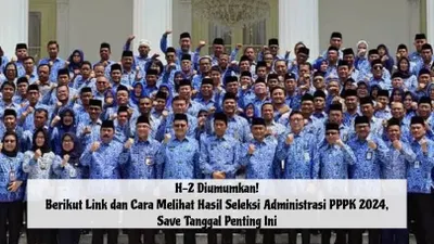 Pendaftaran seleksi penerimaan Pegawai Pemerintah dengan Perjanjian Kerja (PPPK) 2024 periode pertama sudah ditutup sejak 20 Oktober lalu.