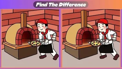 Tes IQ: Bisakah Kamu Temukan 3 Perbedaan pada Gambar Pria Membuat Pizza Ini? Ayo Latih Fokus Mata!