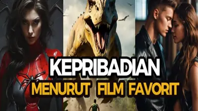 Ilustrasi salah satu hal yang bisa melihat kepribadian orang adalah menurut film favorit