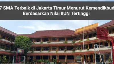 daftar 17 SMA terbaik di Jakarta Timur