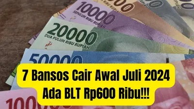 Illustrasi. Bansos cair Juli 2024