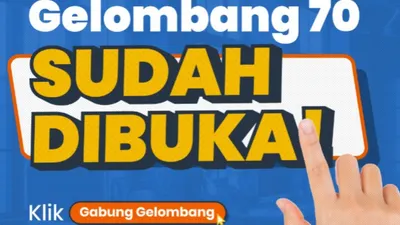 Kartu Prakerja Gelombang 70 Sudah Dibuka! Begini Cara Daftar Secara Online Menggunakan HP
