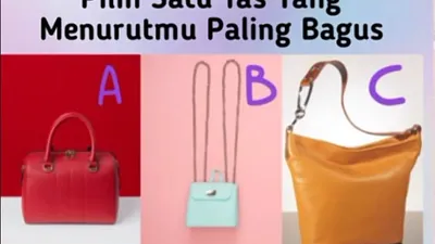 Tes Kepribadian: Manakah Tas yang Kamu Suka? Hasilnya Mengungkap Kamu Sosok Terorganisir atau Blak-blakan