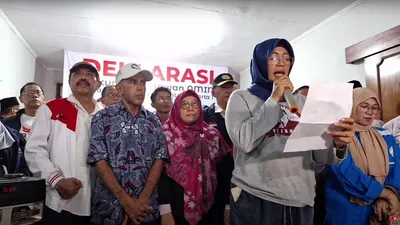 Jelang Pilkada, Jokowi Beserta Sejumlah Relawan Lainnya Deklarasi Dukung Anies Baswedan Maju Pilgub DKI 2024