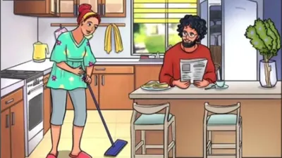 Uji ketajaman mata dan ketelitian menemukan kesalahan dalam gambar