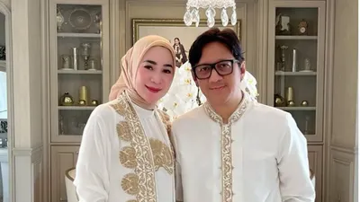 Potret Andre Taulany dan Rien Wartia Trigina