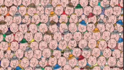 Hanya Orang Bermata Elang dengan IQ Tinggi yang Bisa Menemukan Hewan di Antara Manusia Pada Gambar Ini