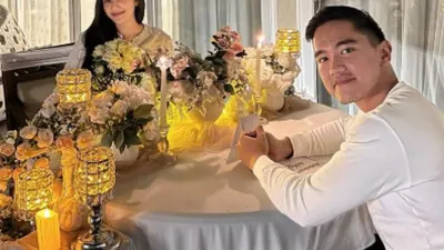 Erina Gudono dan Kaesang Pangarep