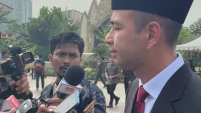 Raffi Ahmad di acara Hari Pahlawan 10 November 2024