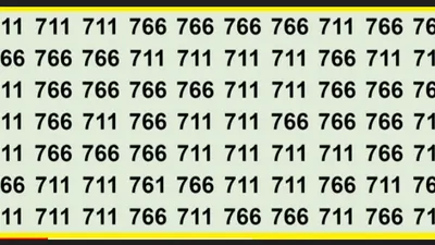 Tes IQ: Yakin Bisa Menebak Kombinasi Angka Berbeda dari 766 dan 711 dalam 7 Detik? Tunjukkan Kemampuan Analisismu!