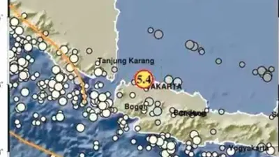 Breaking News: Gempa Bumi 5.4 SR Guncang Kepulauan Seribu, Pusat Gempa Tidak Jauh dari Jakarta
