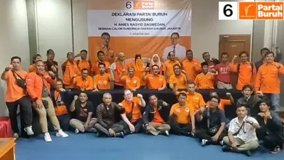 Partai Buruh Nyatakan Dukungan untuk Anies Baswedan di Pilgub Jakarta 2024, Ini Alasannya!