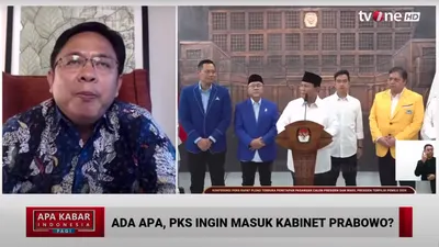 Soal PKS gabung ke pemrintahan Prabowo-Gibran Direktur Eksekutif Indikator Politik, Prof. Burhanuddin Muhtadi