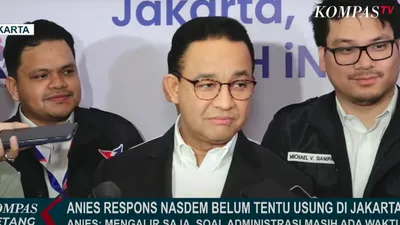 Ada Sinyal NasDem Urung Calonkan Anies di Pilkada Jakarta 2024, Anies Baswedan: Mengalir Saja, Kami Ingin Fokus...