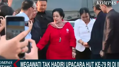 Megawati sebut tak hadiri upacara HUT RI