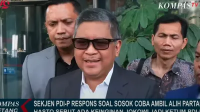 Pilkada Jakarta Makin Bikin Keder! Sekjen PDIP Hasto Krisyanto Buka Suara Soal Rumor Jokowi akan Ambil Alih Ketum PDIP