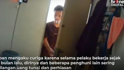 Penjaga Indekos Ini Nekat Bobol Kamar Kos di Siang Hari 