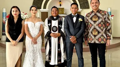 Mantan Ajudan Ferdy Sambo Bharada E Resmi Menikah dengan Ling Ling