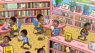 Tes IQ: Gunakan Kejelian Penglihatanmu, Temukan Sedotan yang Tersembunyi di Perpustakaan dalam 12 Detik, Kamu Bisa?