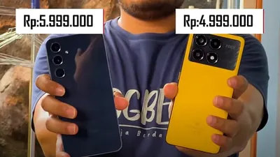 Samsung Galaxy A55 5G Vs Poco X6 Pro, Harga Beda 1 Juta Lebih Worth It Mana?